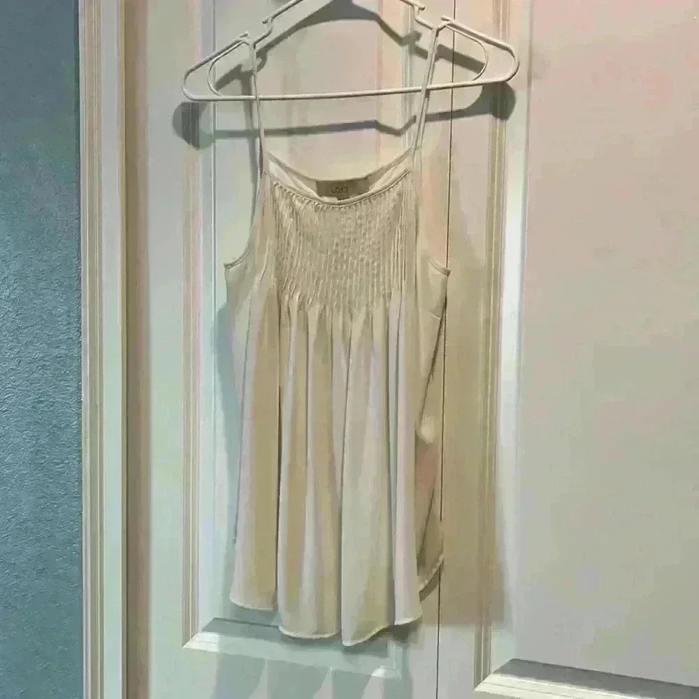 Loft sleeveless top